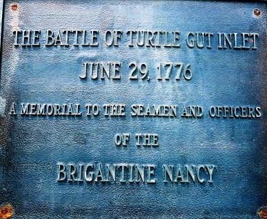 Turtle Gut Memorial Plaque